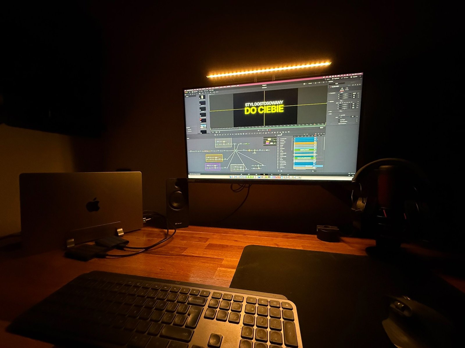 Stanowisko Bartek – montaż wideo